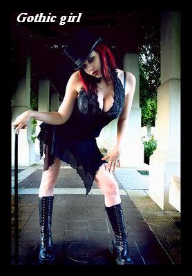 The gothic girl
